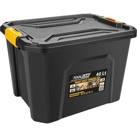 40in long steel storage box|40l storage boxes with lids.